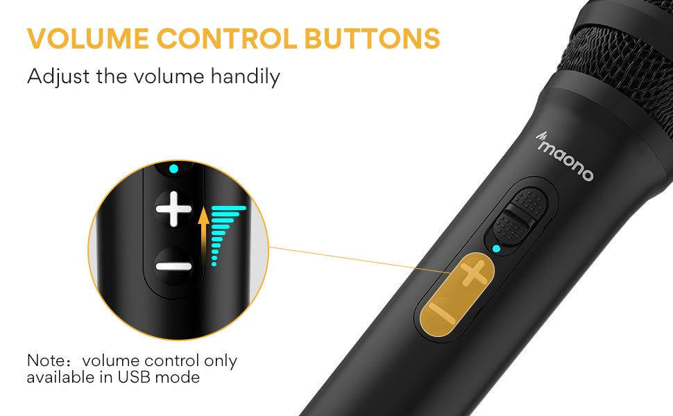 Maono HD300T Dynamic Desktop USB/XLR Microphone