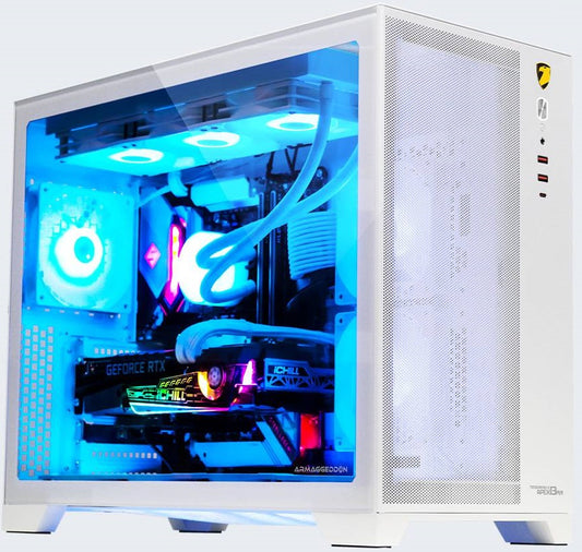 Armaggeddon TESSARAXX APEX 13 AIR Gaming Case White