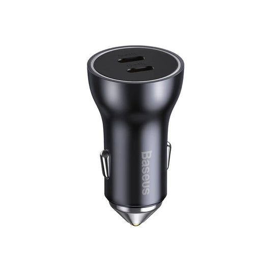Baseus Car Charger C+C 60W Golden Contactor Max Dark GrayDuplicate
