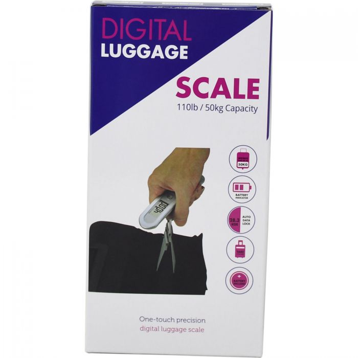 Digital Luggage Scale 50kg Blue