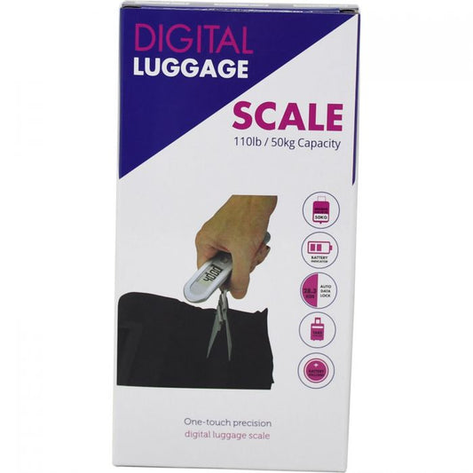 Digital Luggage Scale 50kg Blue