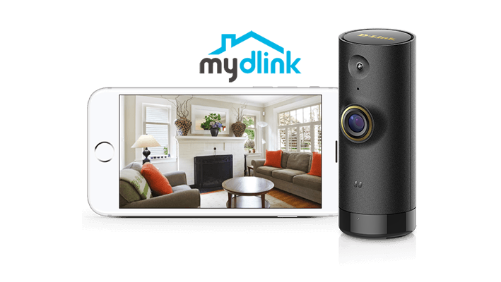 D-LINK Mini HD DCS-P6000LH/BEU Security IP Camera, Black