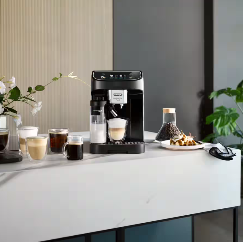 DELONGHI ECAM320.60.B Plus Automatic Espresso Machine, Black