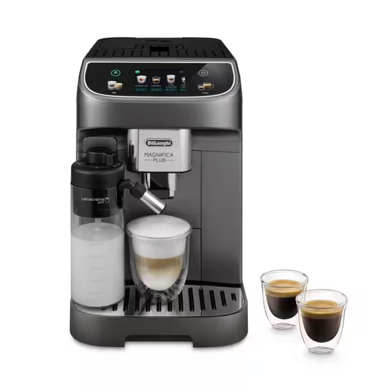 DELONGHI ECAM320.70.TB Plus Automatic Espresso Machine, Titanium Black