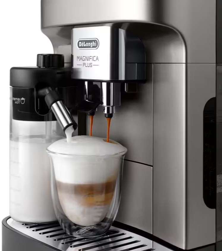 DELONGHI ECAM320.70.TB Plus Automatic Espresso Machine, Titanium Black