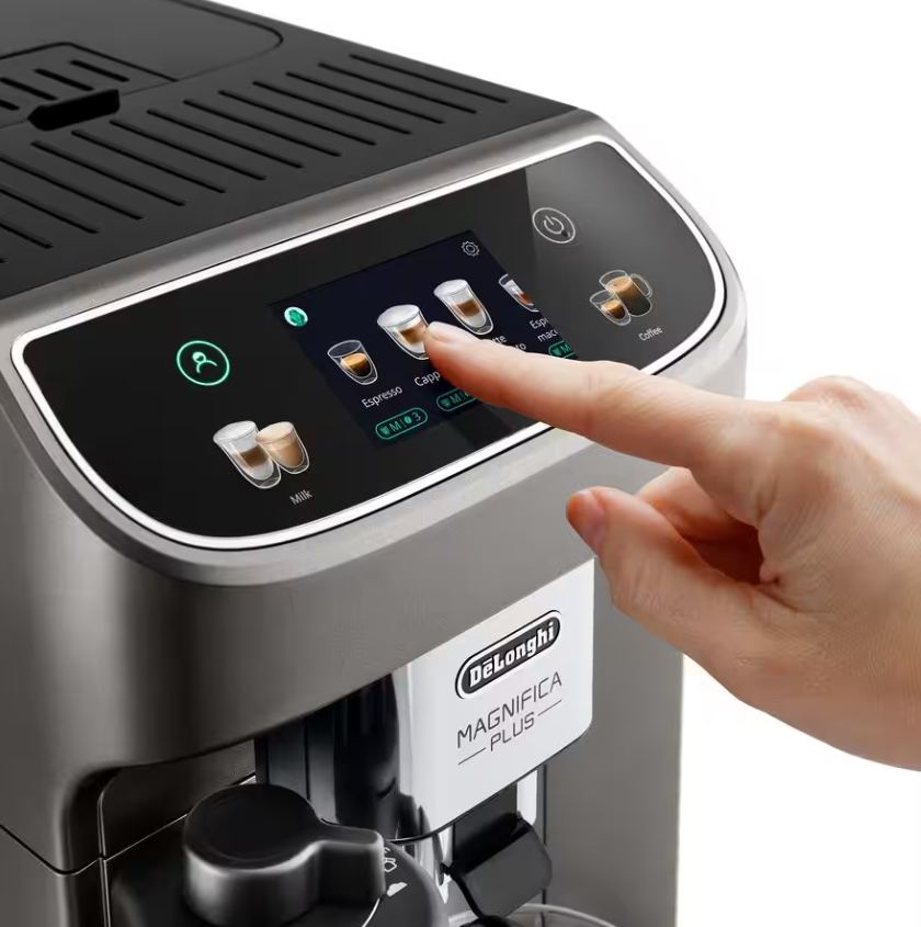 DELONGHI ECAM320.70.TB Plus Automatic Espresso Machine, Titanium Black