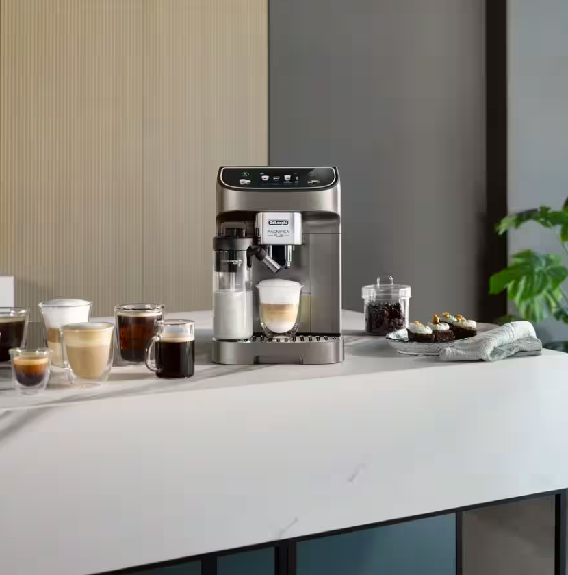 DELONGHI ECAM320.70.TB Plus Automatic Espresso Machine, Titanium Black