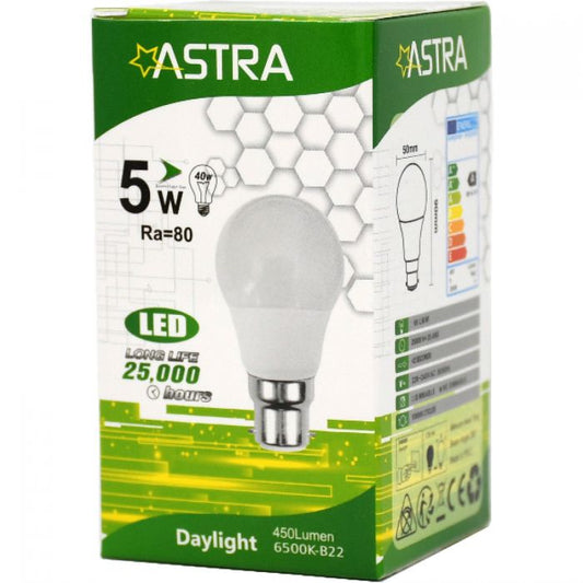 ASTRA LAMPA LED E27/5W=40W 450LUMEN KOU