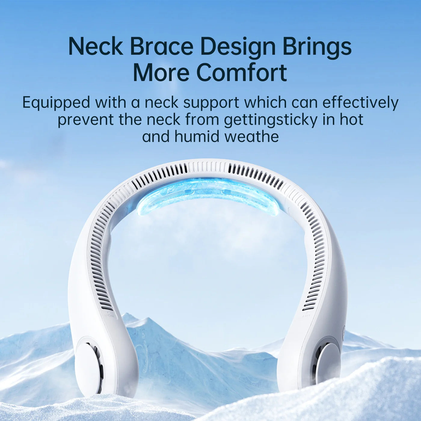 JisuLife Neck Fan Life4 Grey