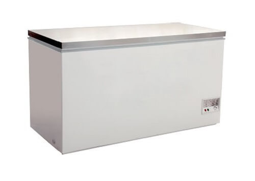 FED BD598F Chest Freezer with Stainless Steel Lid 598L