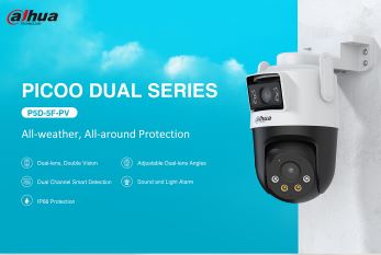 Dahua IP 5.0MP Wifi PT Dome Dual Illumination P5D-5F-PV