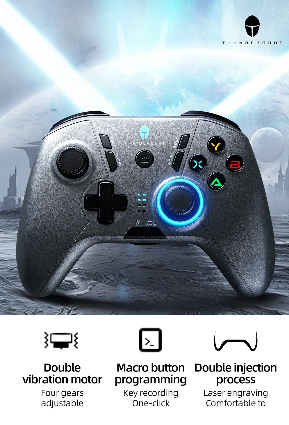 Thunderobot G30 PC Gamepad With Vibration