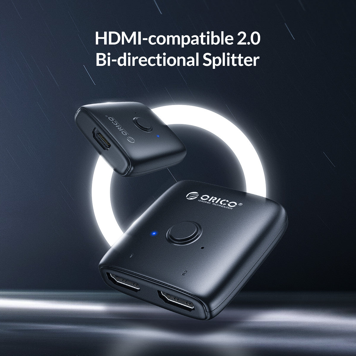 Orico HC HDMI Splitter/Switch Dual Port HS2-A1