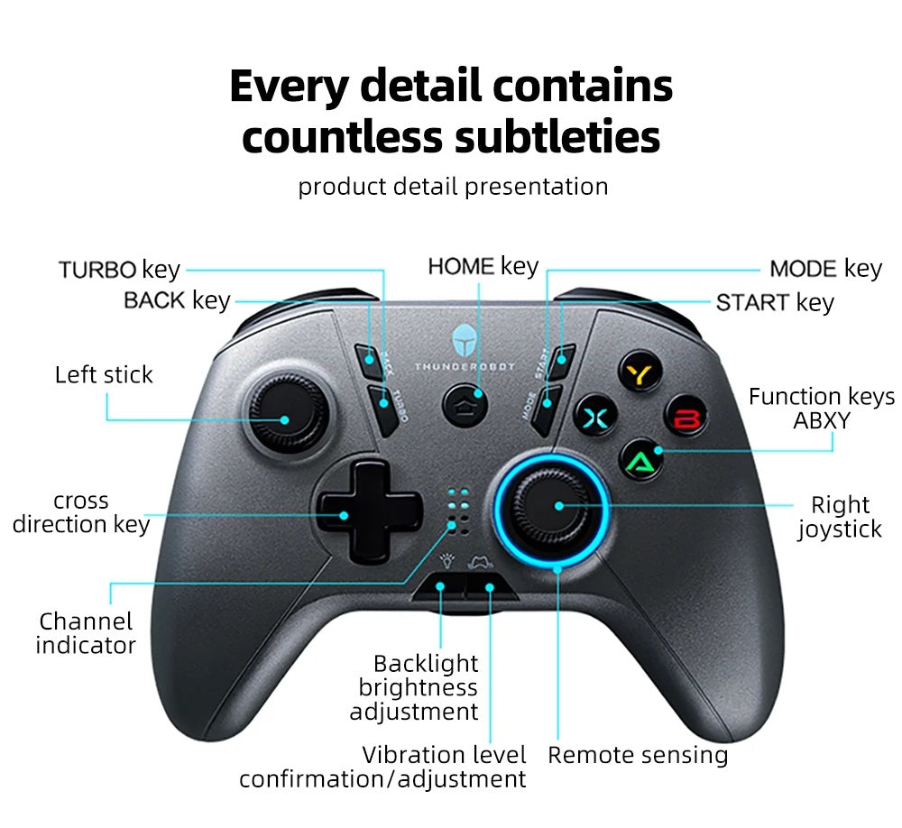 Thunderobot G30 PC Gamepad With Vibration