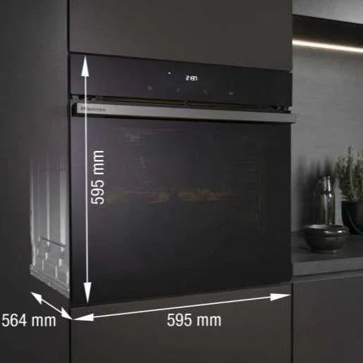 Hisense HO66F Built-In PizzaChef, Black