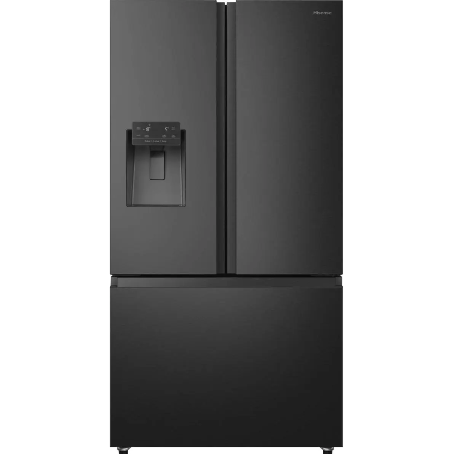 HISENSE RF793N4SAFE French Door Refrigerator 612L Black