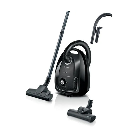 BOSCH BGB38BA3T Series 4 Vacuum Cleener with Bag, Black