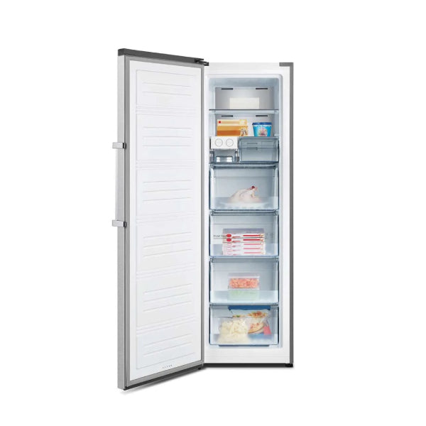 Hisense FV354N4BIE Upright Freezer 274lt, Inox
