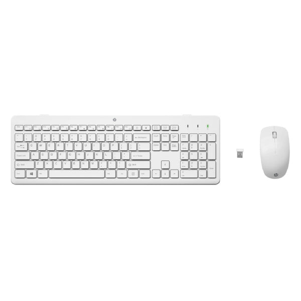 HP 3L1F0AA KEYBOARD AND MOUSE 230 WIRELESS WHITE
