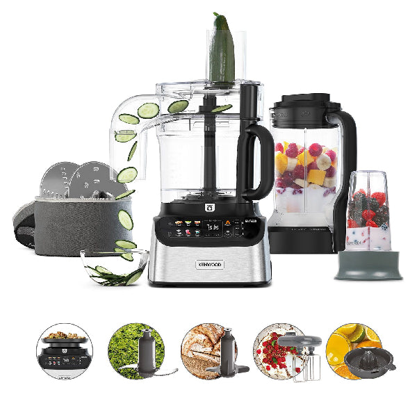 KENWOOD FDM73.850SS Multipro Multimixer, Silver