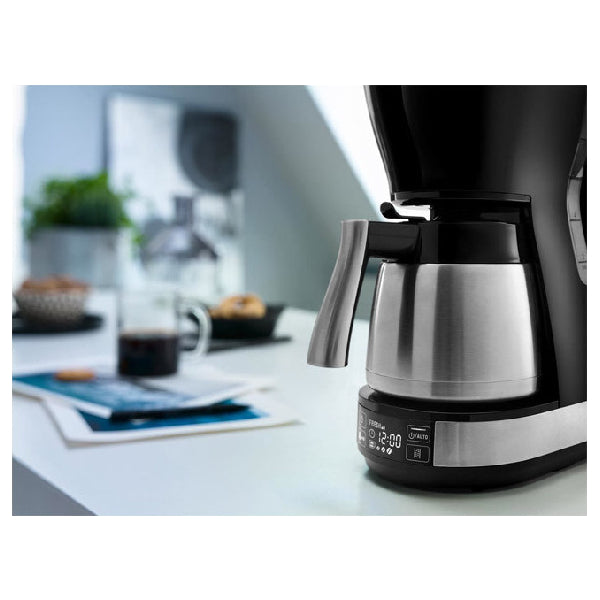 DELONGHI ICM16731 Filter Coffee Maker, Black/Silver