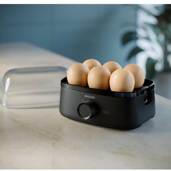 PHILIPS HD9137/90 Egg Cooker 8 Positions Black