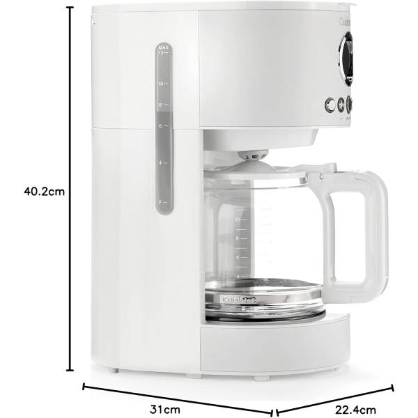 CUISINART DCC780WU Filter Coffee Maker, White