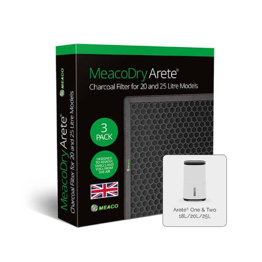 MEACO MeacoDry Arete Carbon Filter for Dehumidifier 20 & 25 Liters 3 pcs