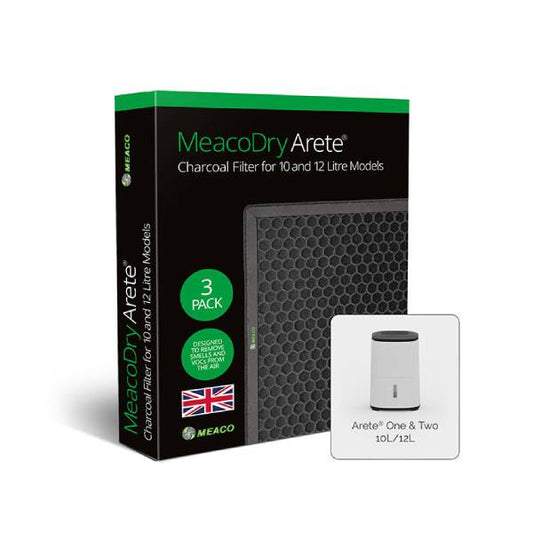 MEACO MeacoDry Arete Carbon Filter for Dehumidifier 10 & 12 Liters 3 pcs