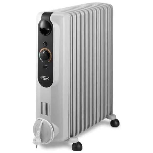DELONGHI TRRS1225 Oil Filled Heater, White