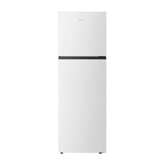 HISENSE RT327N4AWE Double Door Refrigerator, White