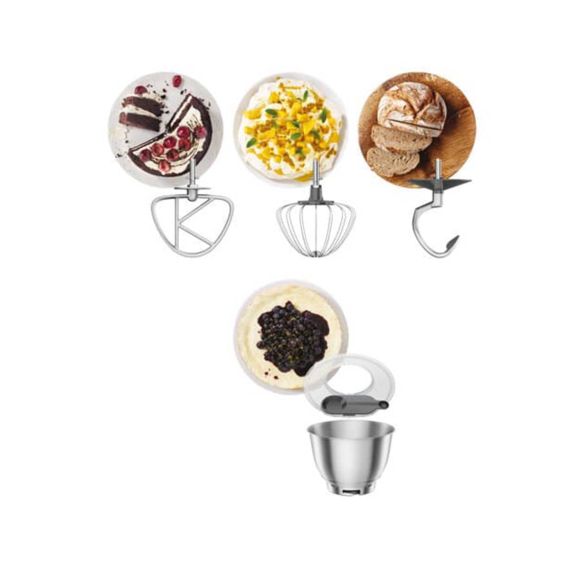 KENWOOD KZM35.000GY Go Stand Food Processor Blue