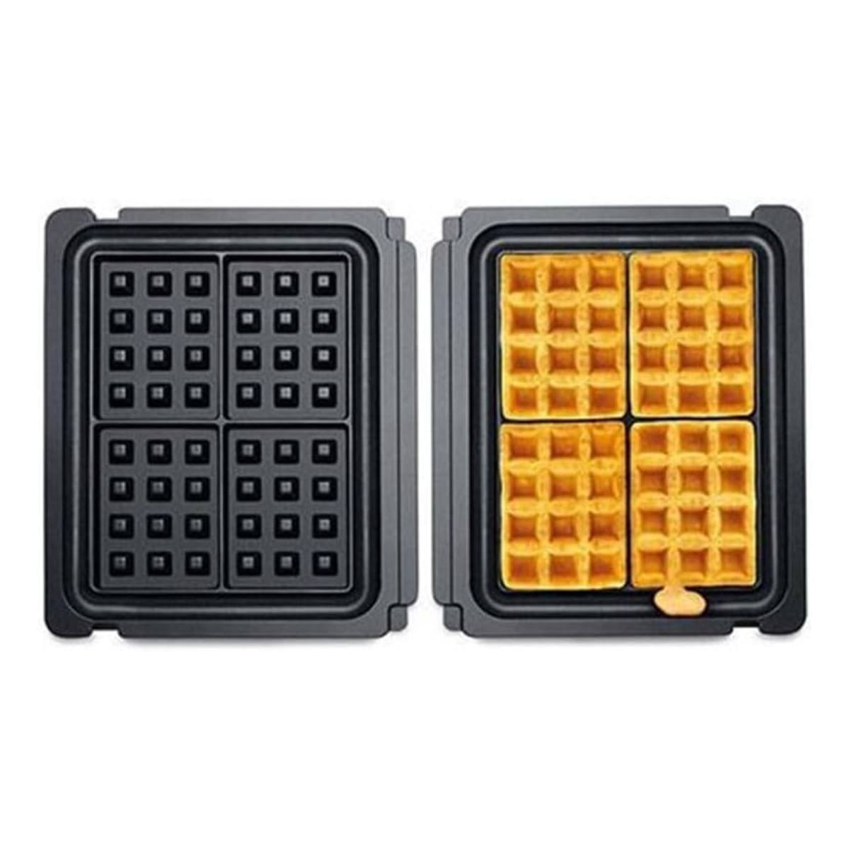 SAGE SGR001NEU0NEU1 Belgian Waffle Plates for SAGE SGR700 BBQ & Press Grill