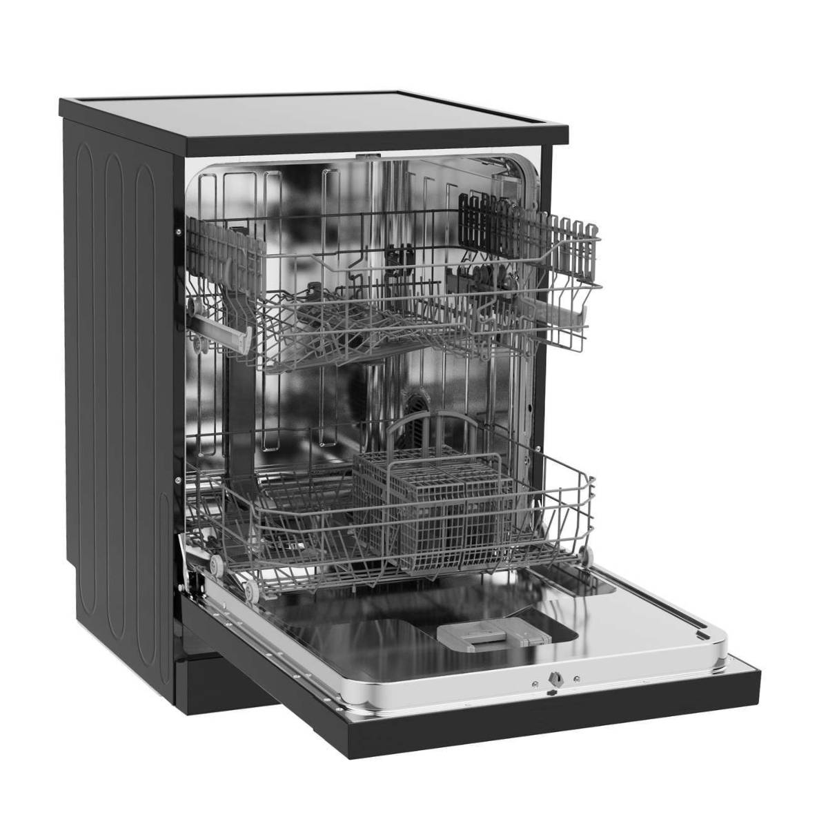 HISENSE HS622E90B Dishwasher Inox/Black