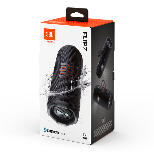 JBL Flip 7 Bluetooth Speaker Water/Dust proof IP68 Black