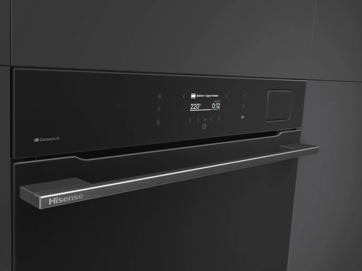 HISENSE BAS6AH8BUKWF Hi8 Built-in Combi Oven with Steam Wifi Black