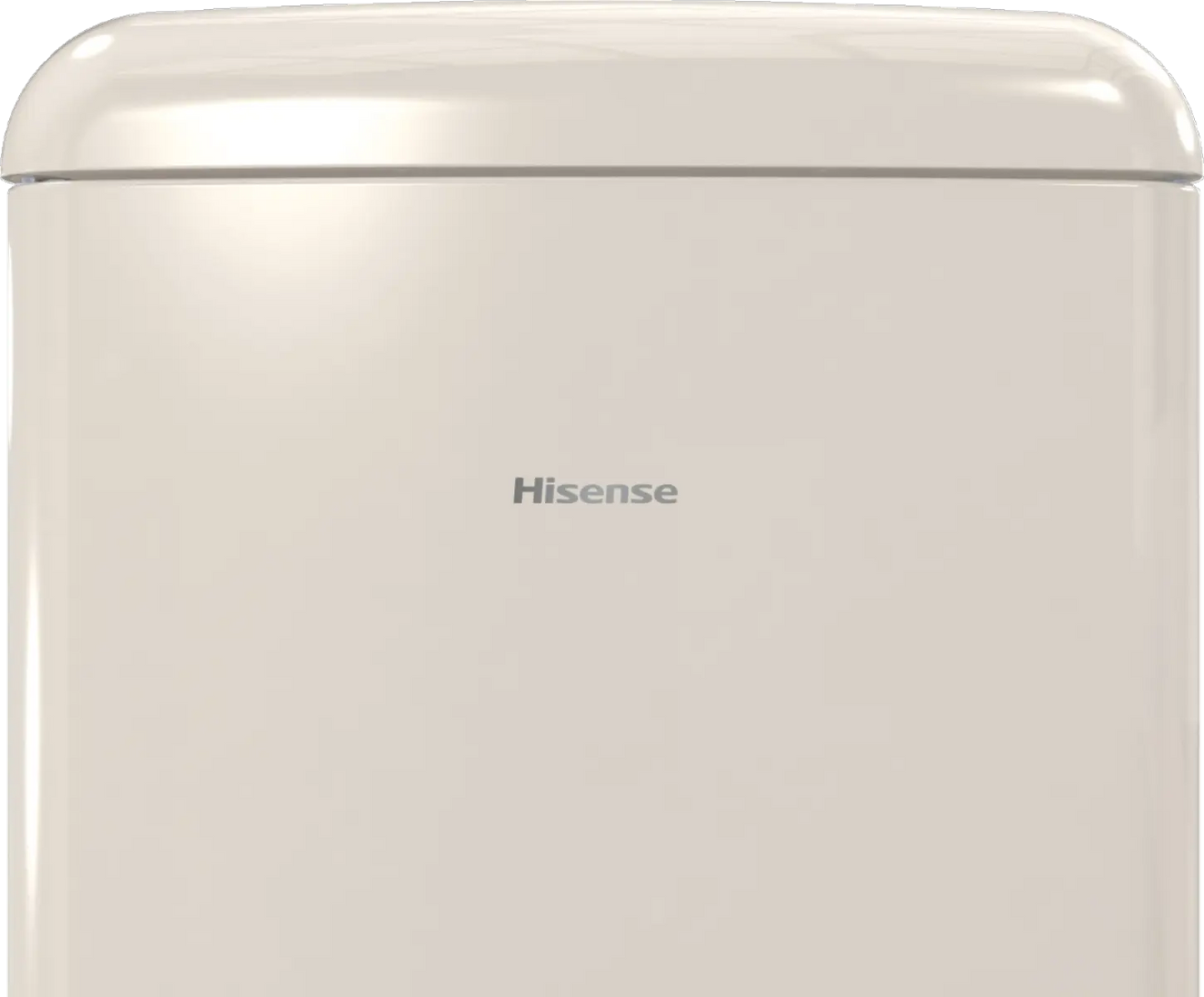 HISENSE RB390N4RYD Freestanding fridge/freezer Beige 300 L