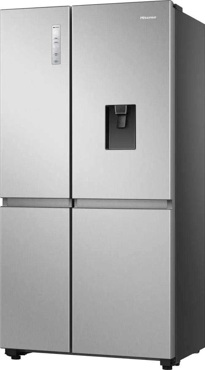 HISENSE RS840N4WCE Freestanding Side by Side refrigerator Grey 649 L
