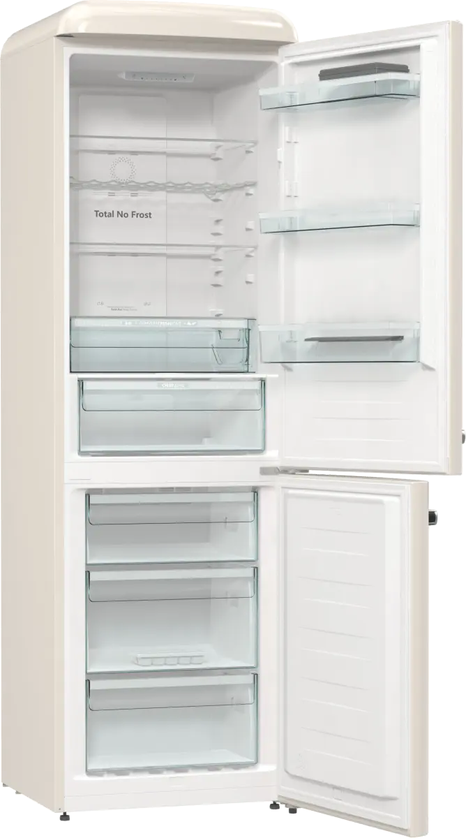 HISENSE RB390N4RYD Freestanding fridge/freezer Beige 300 L
