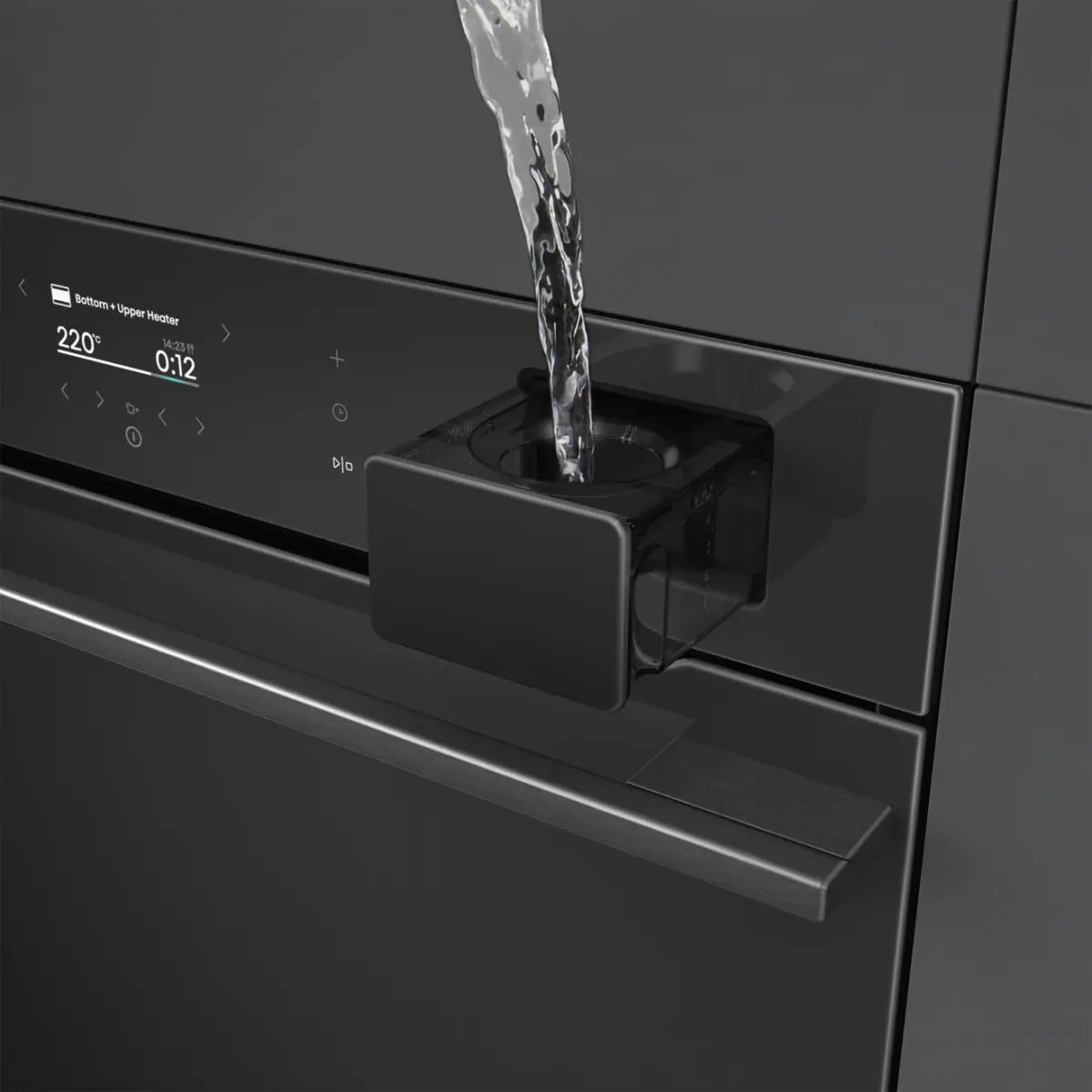 HISENSE BAS6AH8BUKWF Hi8 Built-in Combi Oven with Steam Wifi Black