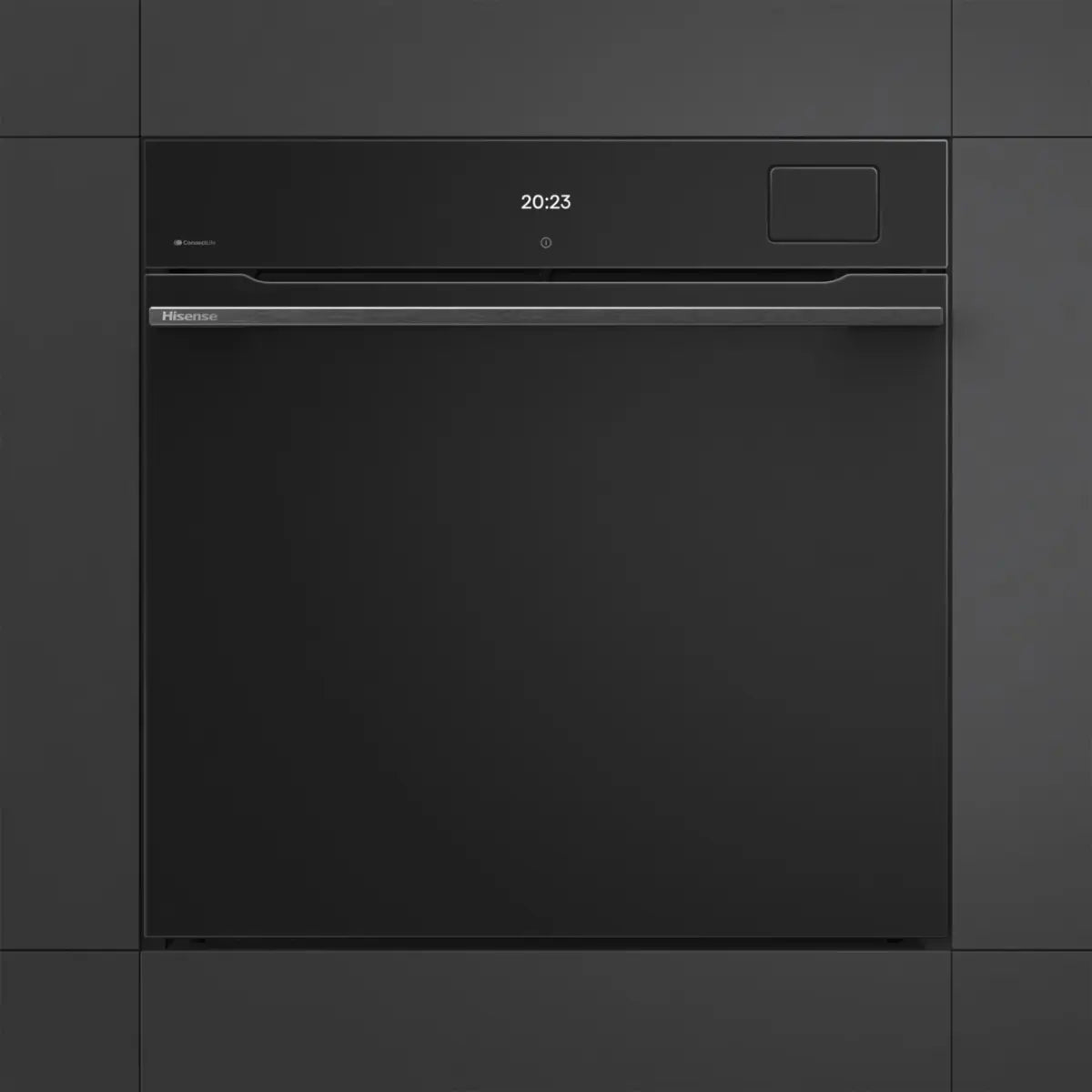 HISENSE BAS6AH8BUKWF Hi8 Built-in Combi Oven with Steam Wifi Black