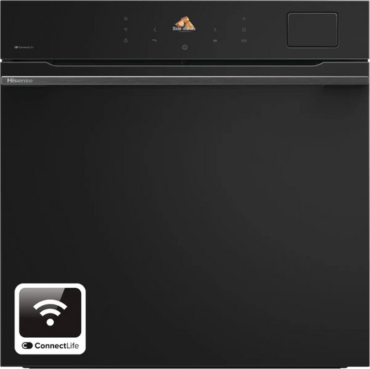 HISENSE BAS6AH8BUKWF Hi8 Built-in Combi Oven with Steam Wifi Black