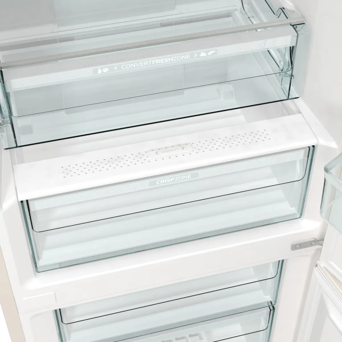 HISENSE RB390N4RYD Freestanding fridge/freezer Beige 300 L