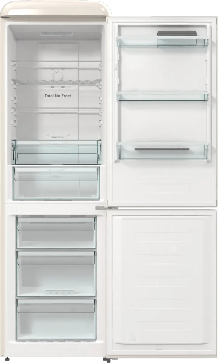 HISENSE RB390N4RYD Freestanding fridge/freezer Beige 300 L