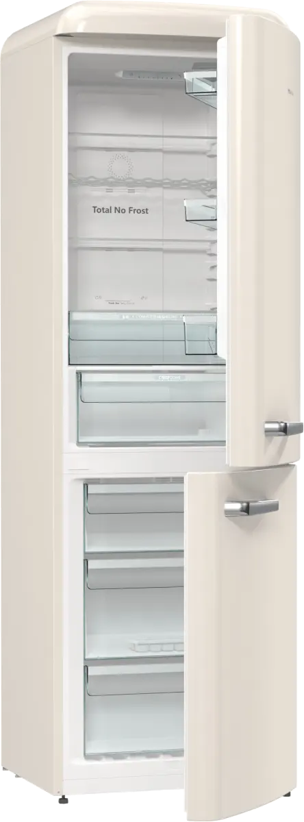 HISENSE RB390N4RYD Freestanding fridge/freezer Beige 300 L