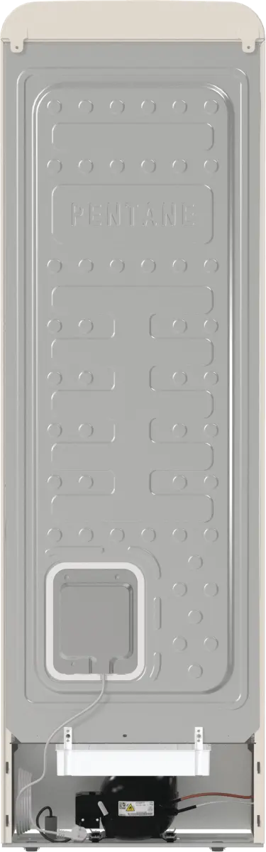 HISENSE RB390N4RYD Freestanding fridge/freezer Beige 300 L