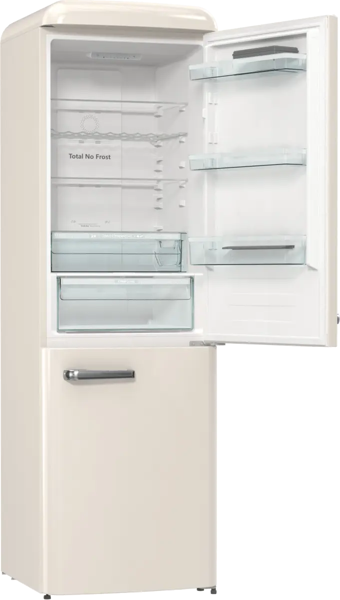 HISENSE RB390N4RYD Freestanding fridge/freezer Beige 300 L