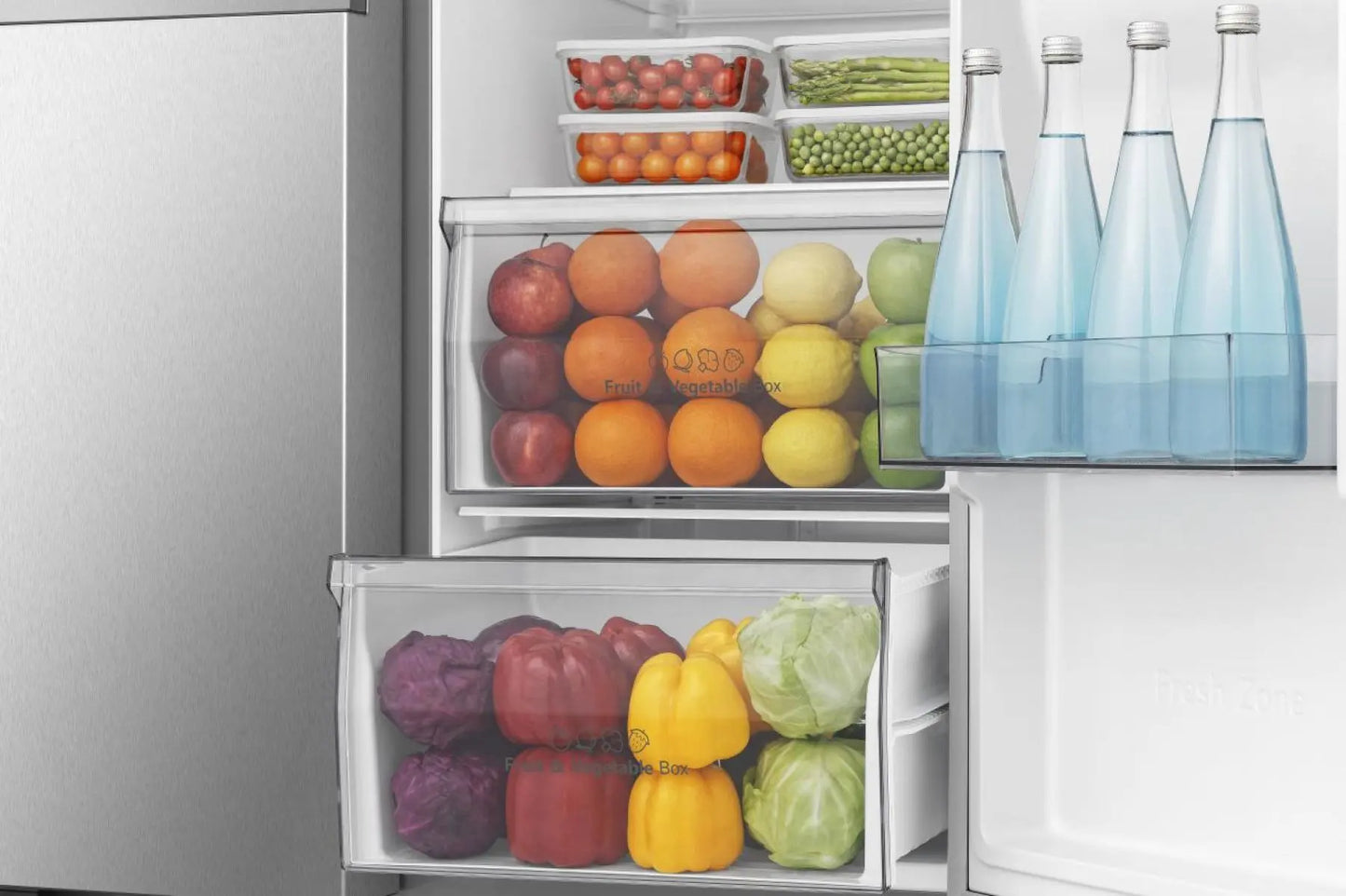 HISENSE RS840N4WCE Freestanding Side by Side refrigerator Grey 649 L