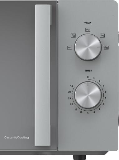 Hisense H20MOMP1H Microwave 20LT Inox