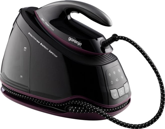 Gorenje Iron Steam Generator 3000W 8 BAR 1.5L Water Tank 160g/m SGD3000BKV